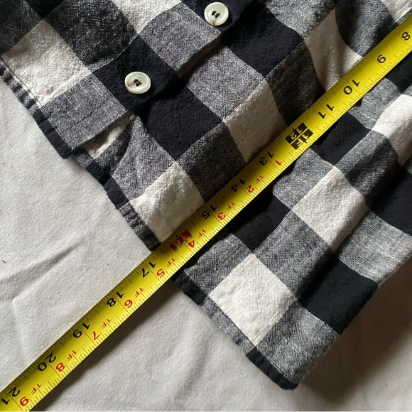 Anco Gingham Crop Top 100% Cotton SIZE 12 - Picture 5 of 6